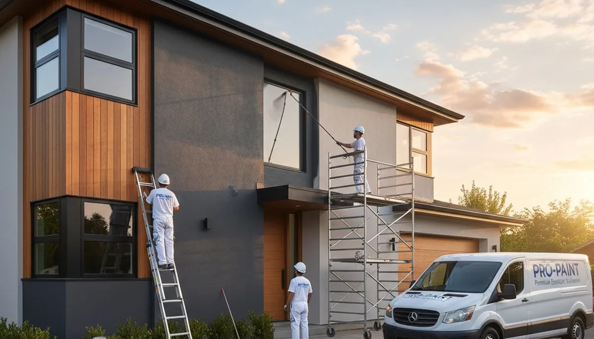 Exterior house painting in Tampa, FL for weather protection and curb appeal