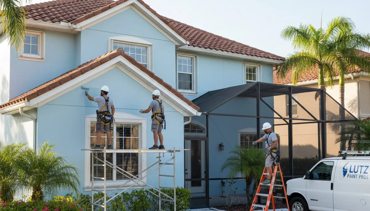Tampa, FL painting contractor providing professional interior and exterior house painting services